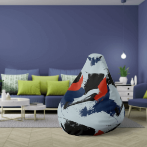 Pouf Imprimé Canva
