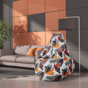 Pouf Imprimé Leafy
