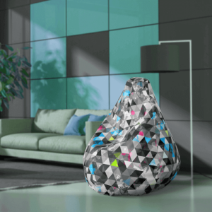 Pouf Imprimé Rubik