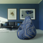 Pouf Imprimé Epoxy