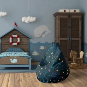 Pouf enfant Dino