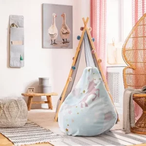 Pouf enfant clouds