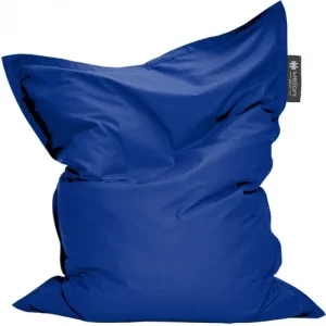 Pouf rectangle bleu roi PUR8