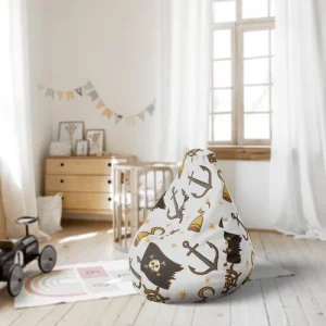 Pouf enfant pirate