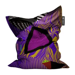 Pouf rectangle Purple