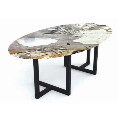 Table en marbre 120/70 cm
