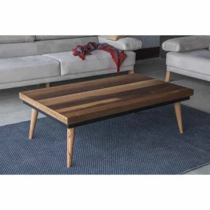 Table basse marron-90cm