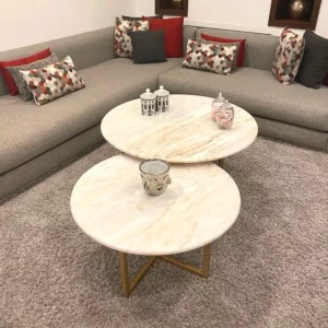 Table gigogne marbre JOTA