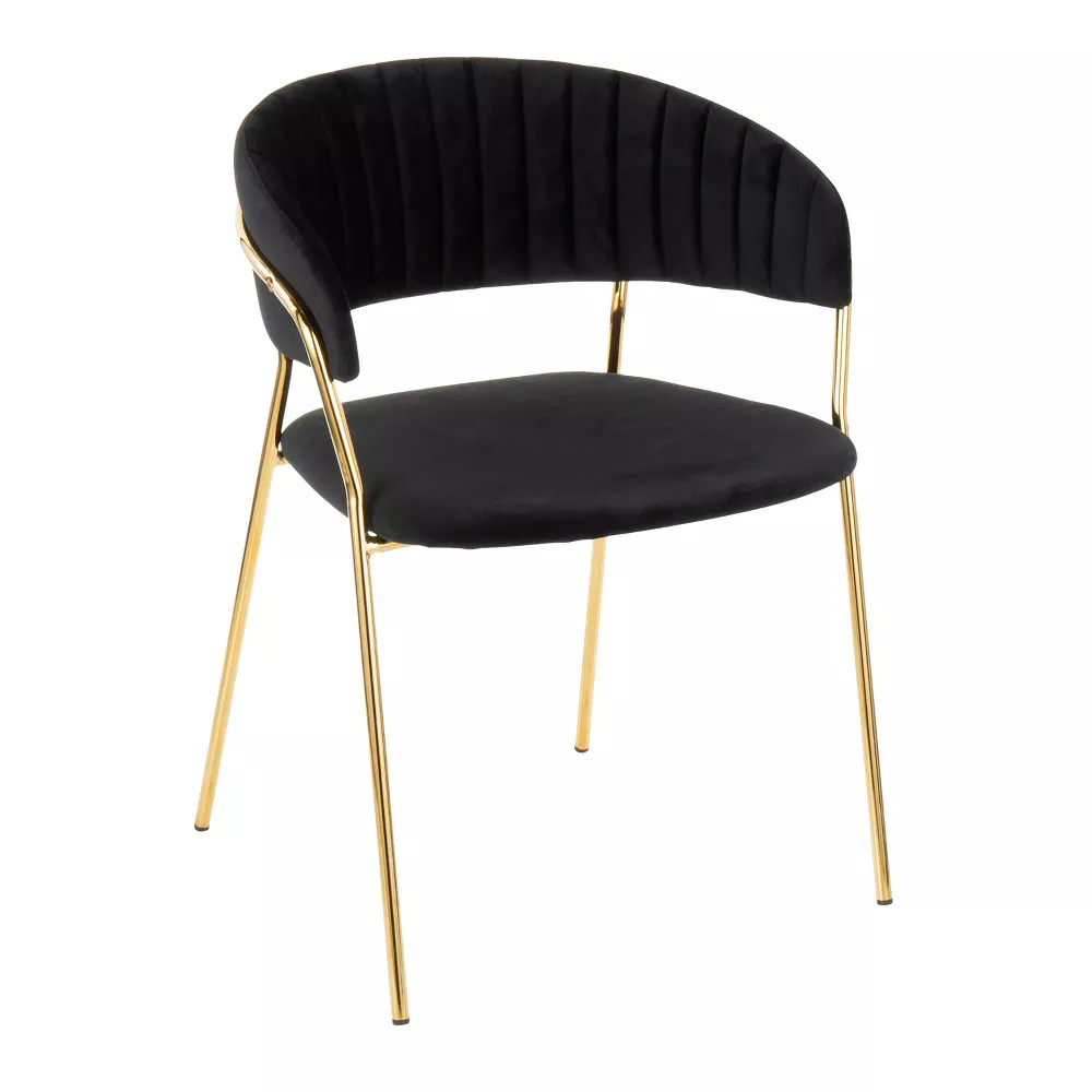 Chaise fauteuil gold