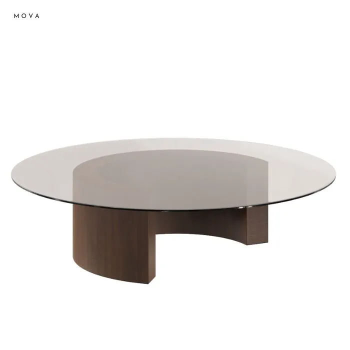 Table salon ronde-100x35cm