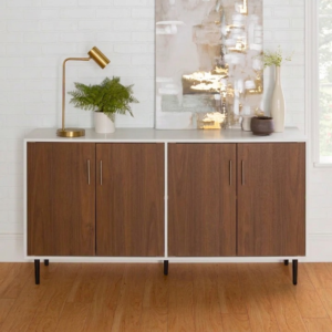 Buffet Vasbi-Blanc marron
