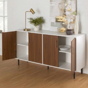 Buffet Vasbi-Blanc marron