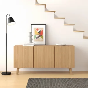 Buffet beige chêne-Nysa