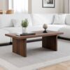 Table basse marron-120cm