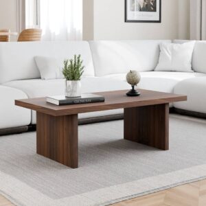 Table basse marron-120cm