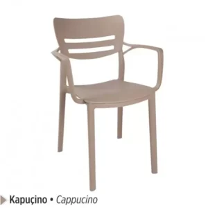Chaise Pinar cappuccino pour cafés et restaurants