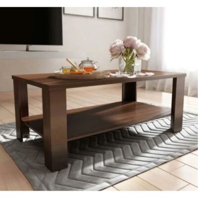 table rectangulaire marron 110cm