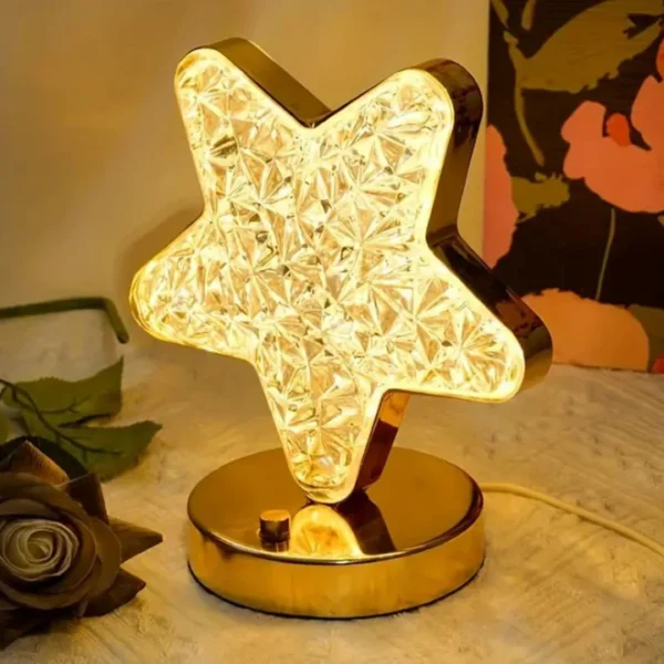 Lampe à poser étoile