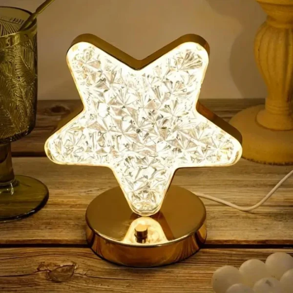 Lampe à poser étoile