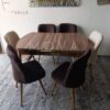 Table à manger extensible 6 chaises
