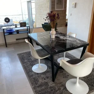 Table à manger 140cm marbre