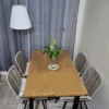 Table rectangulaire 4 chaises Acapulco