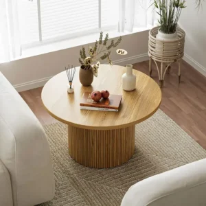 Table basse ronde 75cm