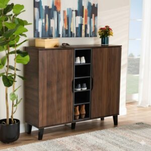 Meuble à chaussures marron 120cm- MCM17