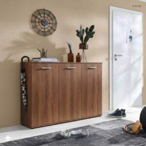 Meuble à chaussures marron 120cm- MEB3