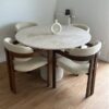 Table à manger chic 4 chaises