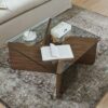 Table basse verre 80x80cm